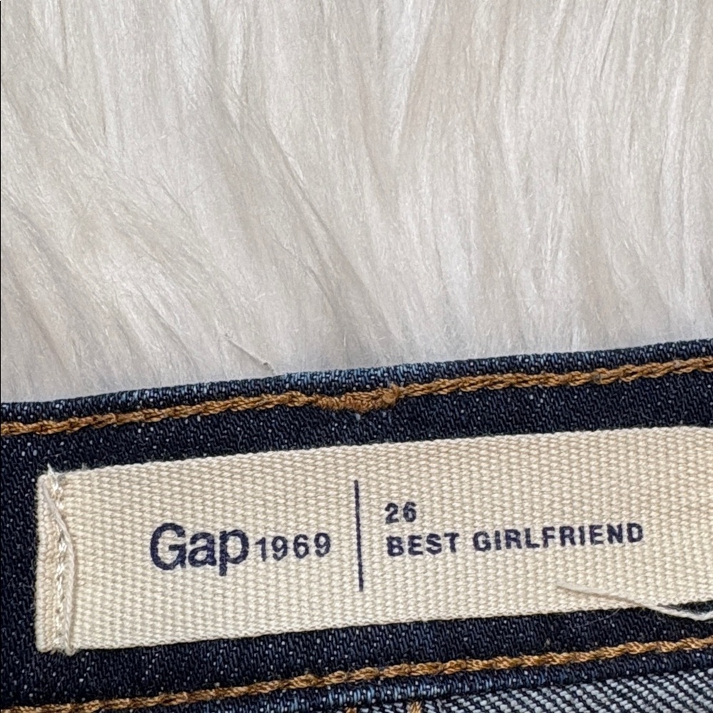 GAP Women's High Rise Jeans - Dark Blue - Picture 7 of 10